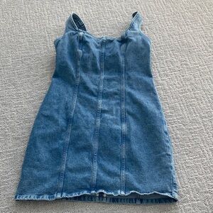 Abercrombie & Fitch Blue Denim Dress